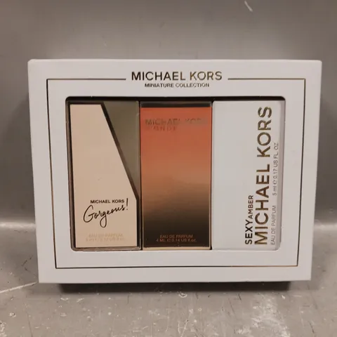 MICHAEL KORS MINIATURE COLLECTION EAU DE PARFUM GIFT SET 