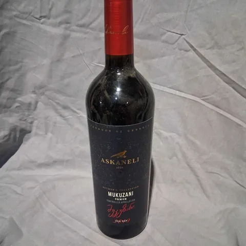 ASKANELI MUKUZANI PREMIUM – AUTHOR'S COLLECTION RED DRY WINE, GEORGIA