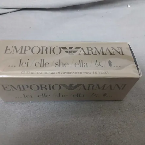 BOXED AND SEALED EMPORIO ARMANI SHE EAU DE PARFUM 50ML