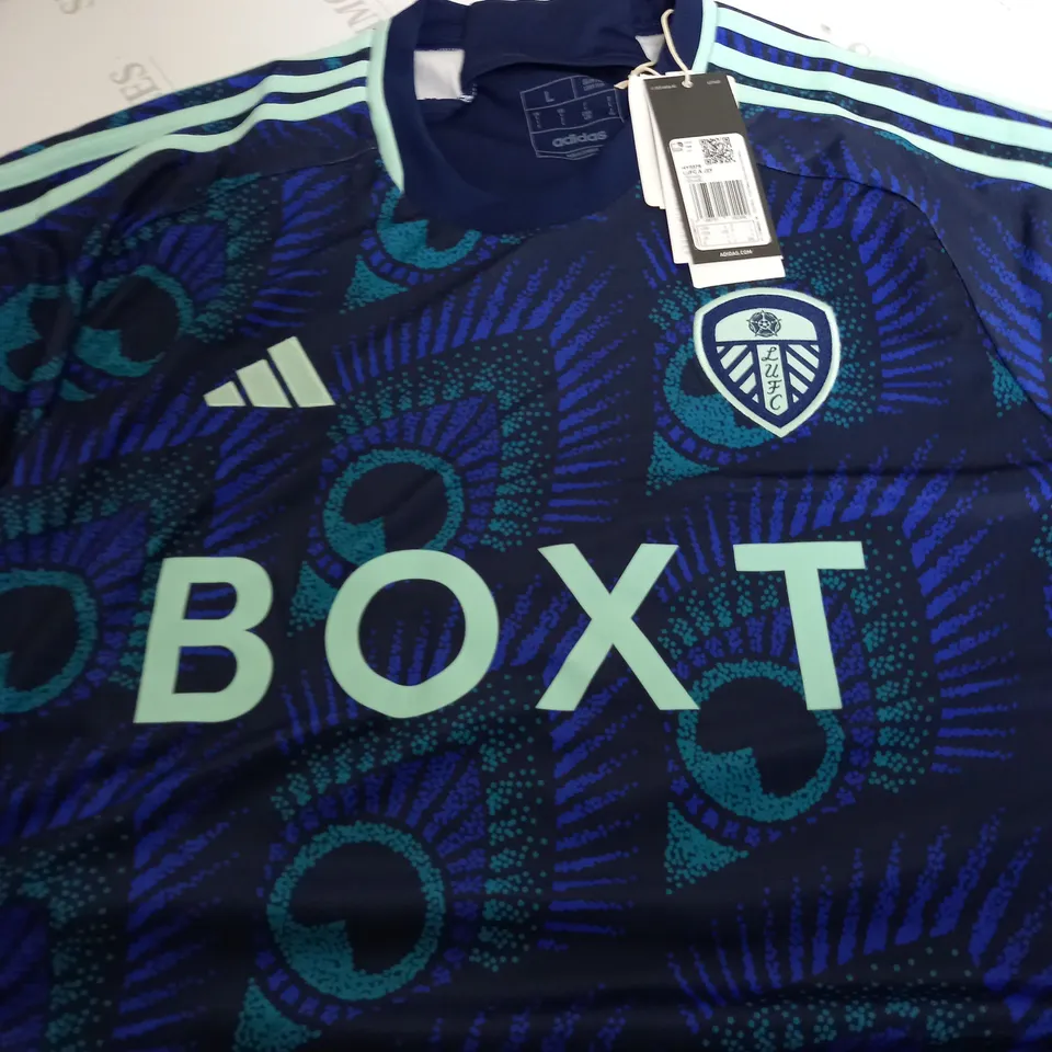 ADIDAS LEEDS 23/24 AWAY SHIRT - UK LARGE