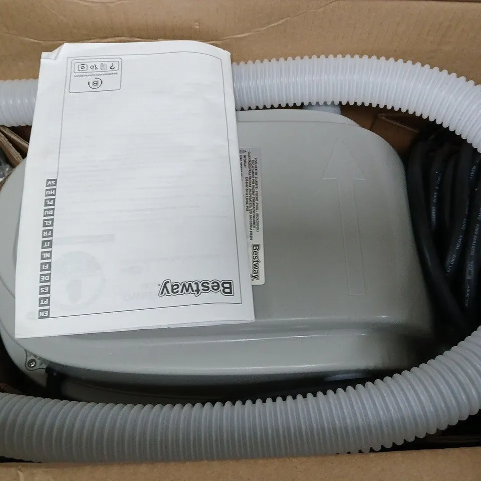 BOXED FLOW CLEAR POOL HEATER