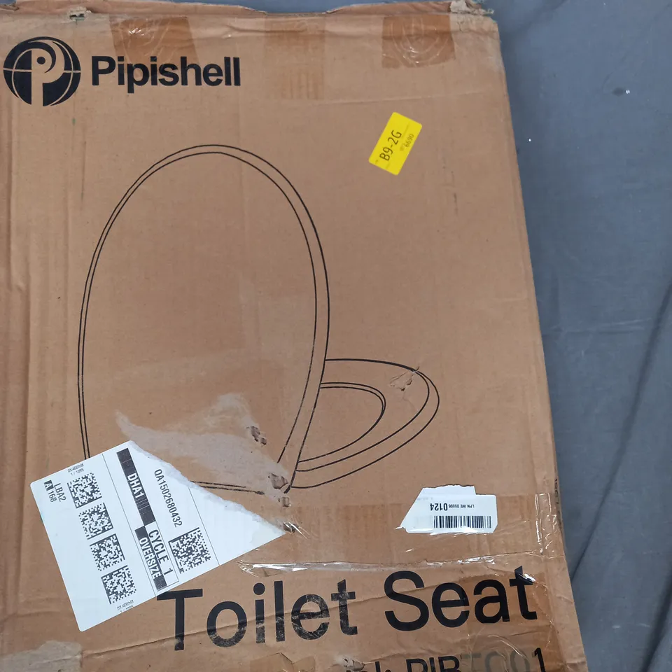BOXED PIPISHELL PIBTC01 TOILET SEAT