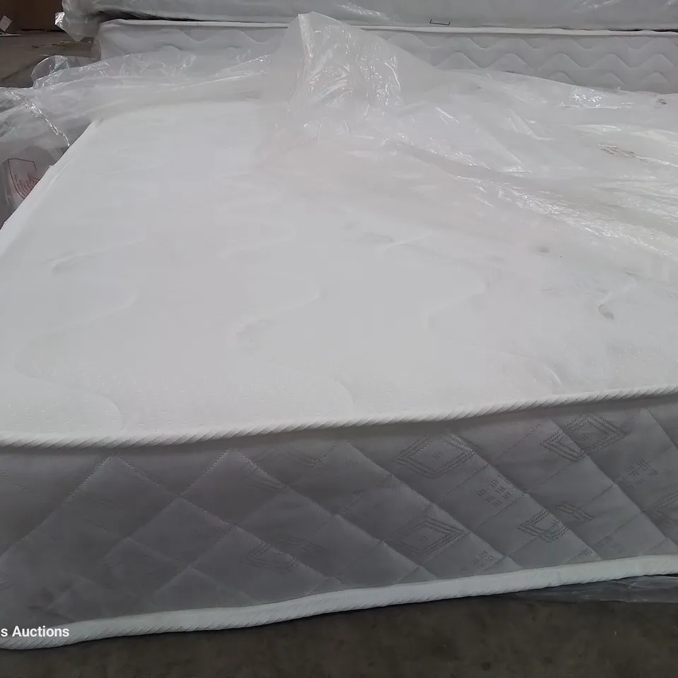 QUILTED MEMORY SPRUNG OPEN COIL 4'6" DOUBLE BED