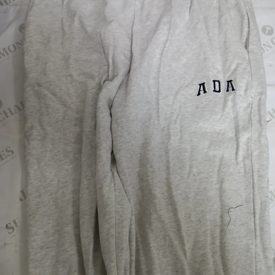 ADANOLA ADA LIGHT GREY SWEATPANTS - XL