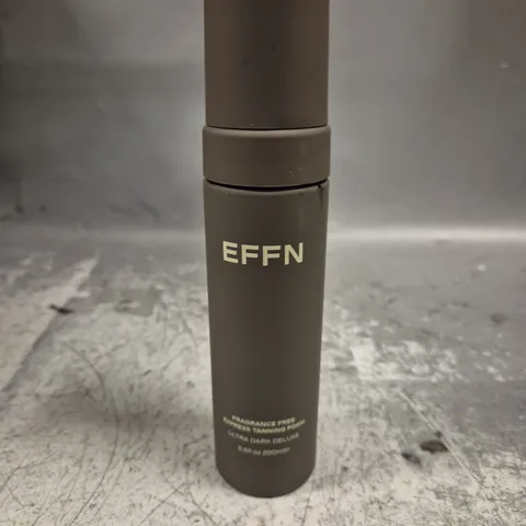 EFFN FRAGRANCE FREE EXPRESS TANNING FOAM - ULTRA DARK DELUXE - 200ML
