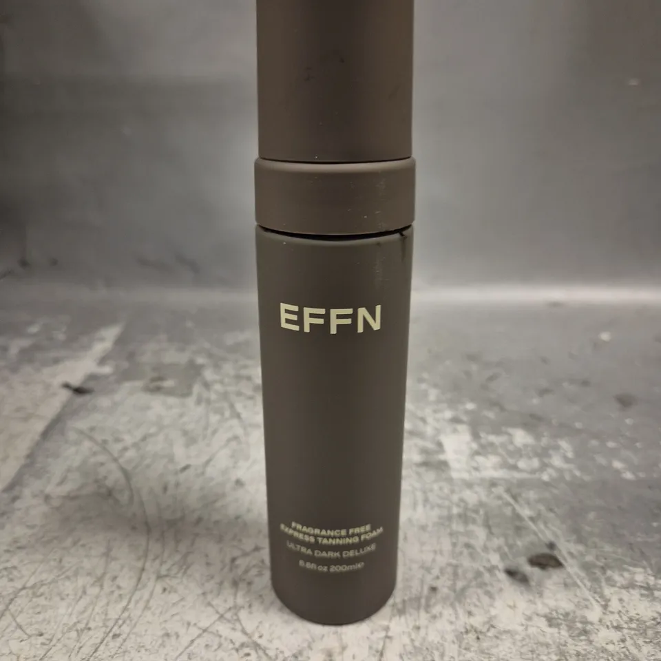 EFFN FRAGRANCE FREE EXPRESS TANNING FOAM - ULTRA DARK DELUXE - 200ML