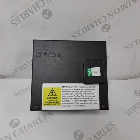MATT E SP-EVCP-RC60 B1 PHASE 32A TYPE A RCBO