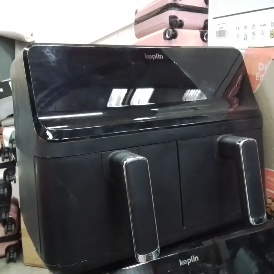 KEPLIN 9 LITRE AIRFRYER WITH DUAL COOKING DRAWERS