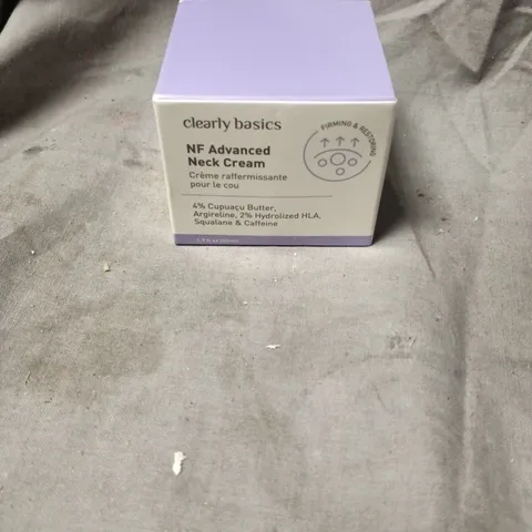 CLEARLY BASICS NF ADVANCED NECK CREAM – 50ML