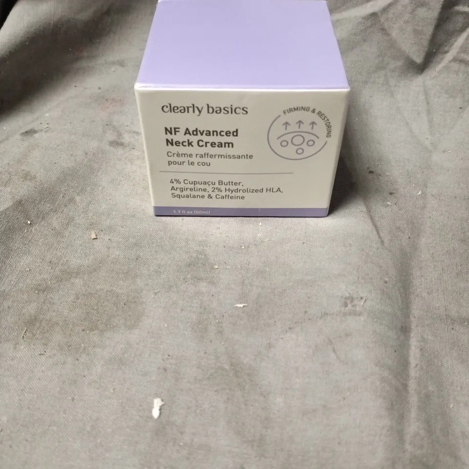 CLEARLY BASICS NF ADVANCED NECK CREAM – 50ML