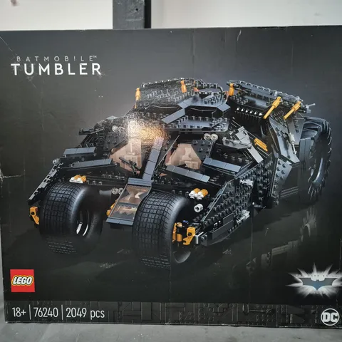 BOXED LEGO BATMAN THE DARK KNIGHT TRILOGY BATMOBILE TUMBLER - 76240