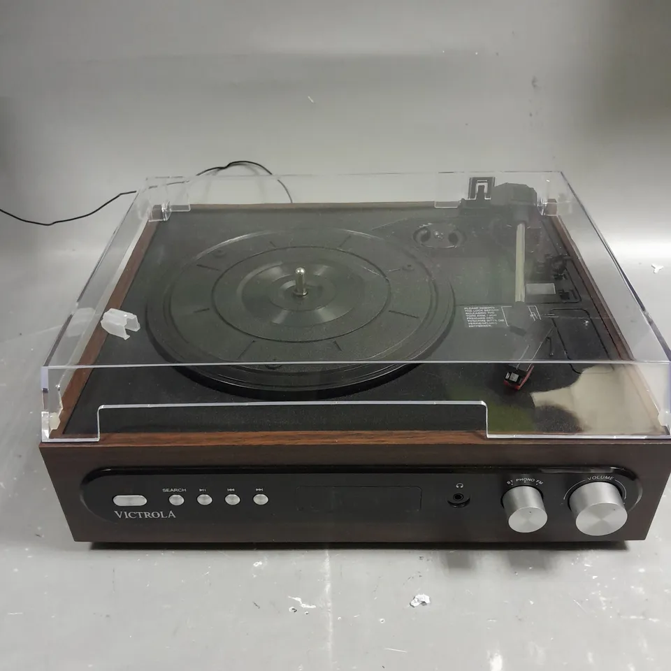 BOXED VICTROLA VTA-65 3-IN-1 TURNTABLE