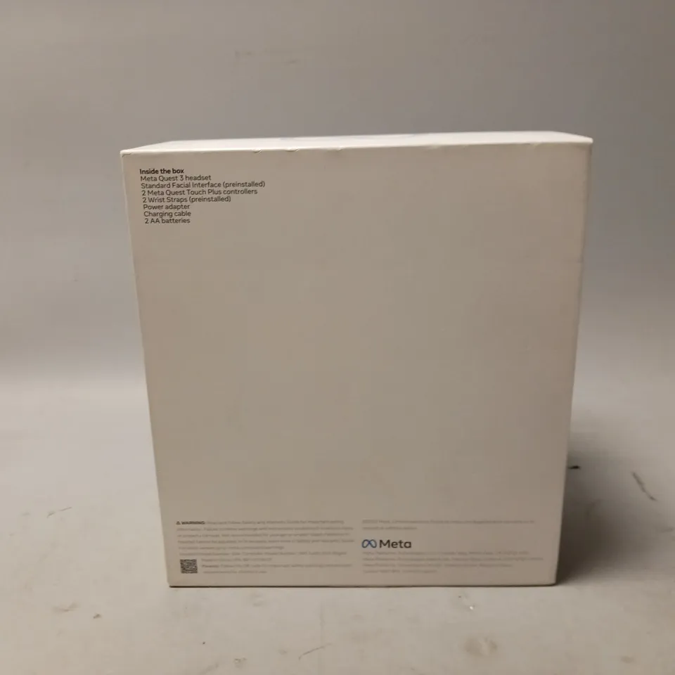 BOXED AND SEALED META QUEST 3 128GB 