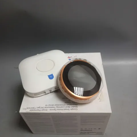 BOXED GOOGLE SMART HOME NEST LEARNING THERMOSTAT