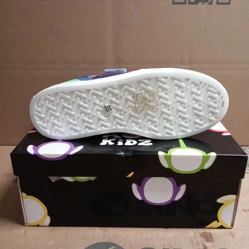 KOI KIDZ TELETUBBYLAND TRAINERS MULTI COLOURED SIZE 3