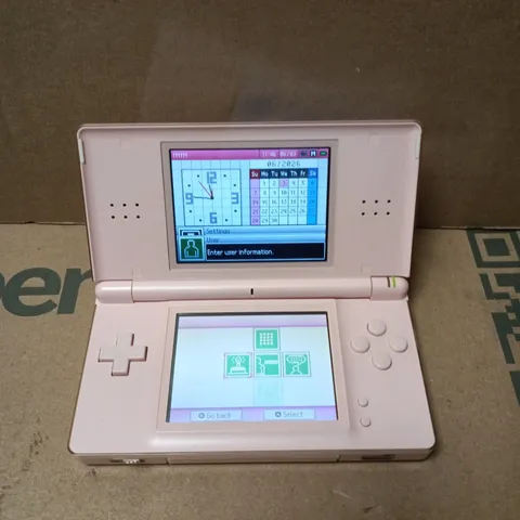 NINTENDO DS LITE HANDHELD CONSOLE