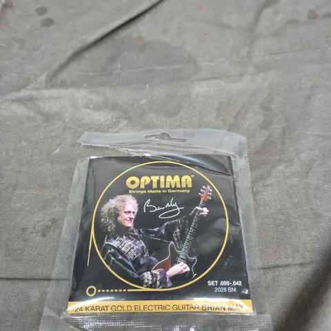 OPTIMG 24 KARAT GOLD ELECTRIC GUITAR STRINGS – BRIAN MAY EDITION (SET 009-042)
