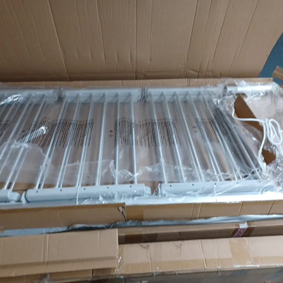 BOXED ORGANISED OPTIONS 3 TIER HEATED AIRER WITH 21M DRYING SPACE - COLLECTION ONLY