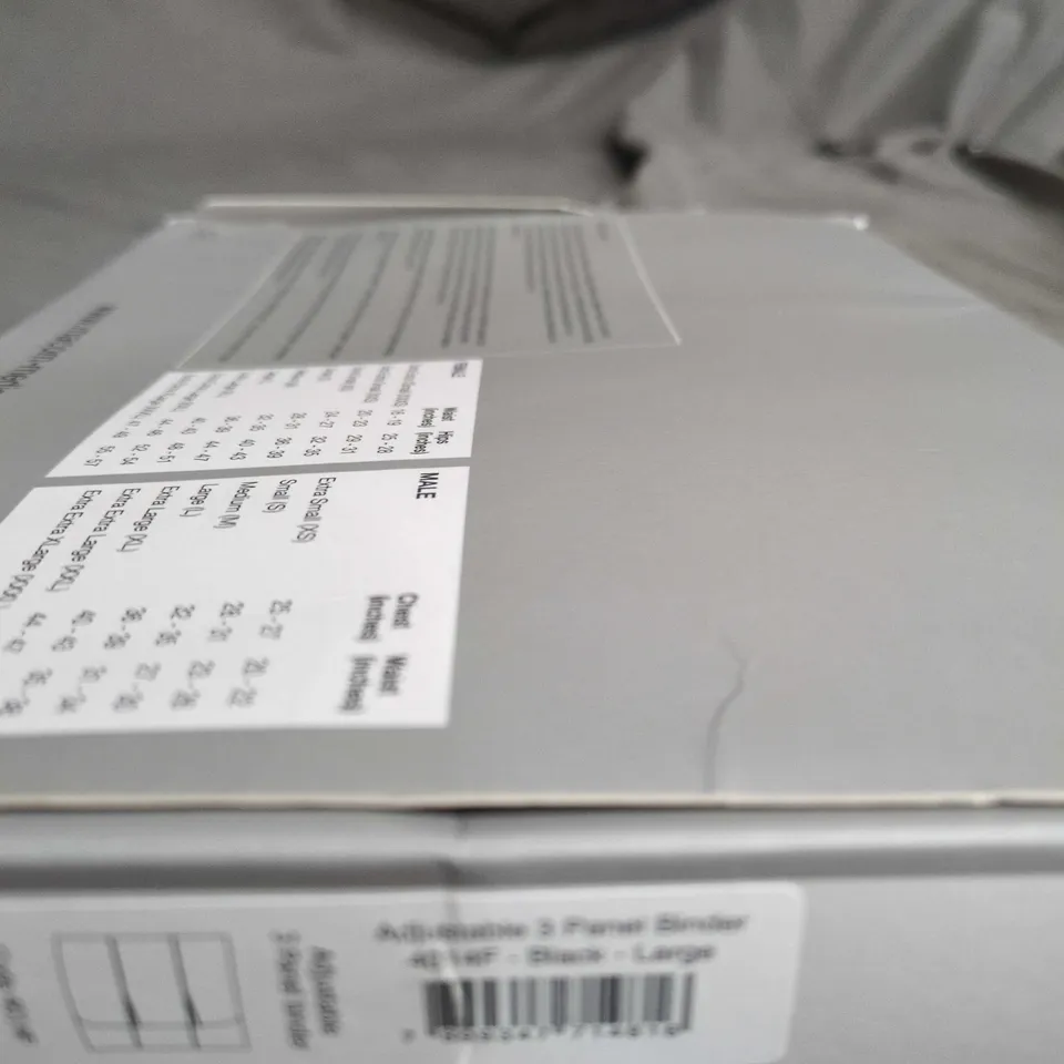 MACOM COMPRESSION WEAR – BOXED - 3 PANEL ADJUSTABLE BINDER