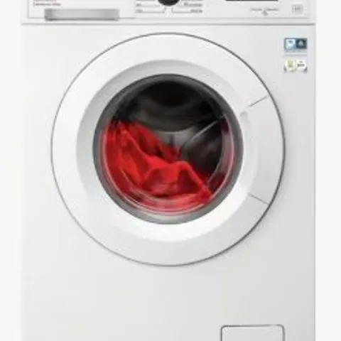 AEG LWX60846B FREESTANDING WASHER DRYER, 4KG/8KG LOAD, 1600RPM SPIN, WHITE