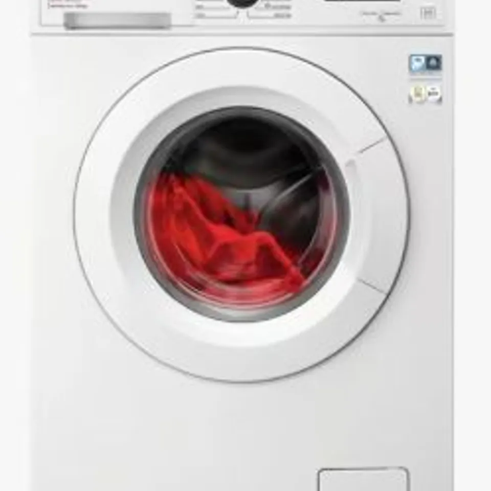 AEG LWX60846B FREESTANDING WASHER DRYER, 4KG/8KG LOAD, 1600RPM SPIN, WHITE