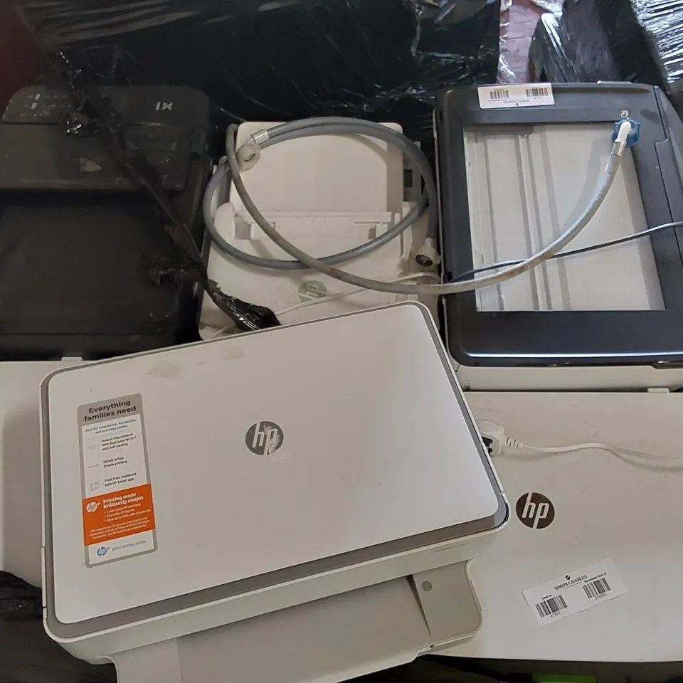 PALLET OF ASSORTED PRINTERS FROM BRANDS INCLUDING HP AND CANNON // QUANTITY UNSPECIFIED 