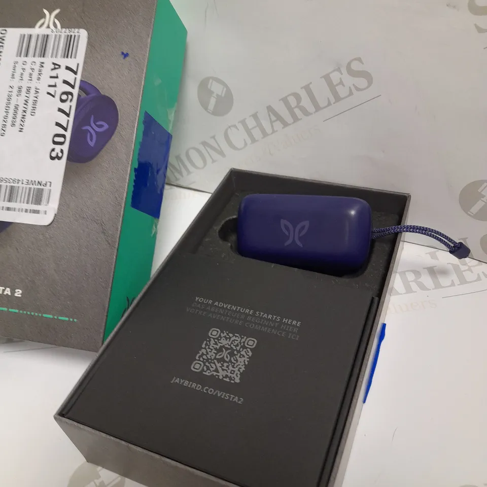 JAYBIRD VISTA 2 TRUE WIRELESS BLUETOOTH HEADPHONES
