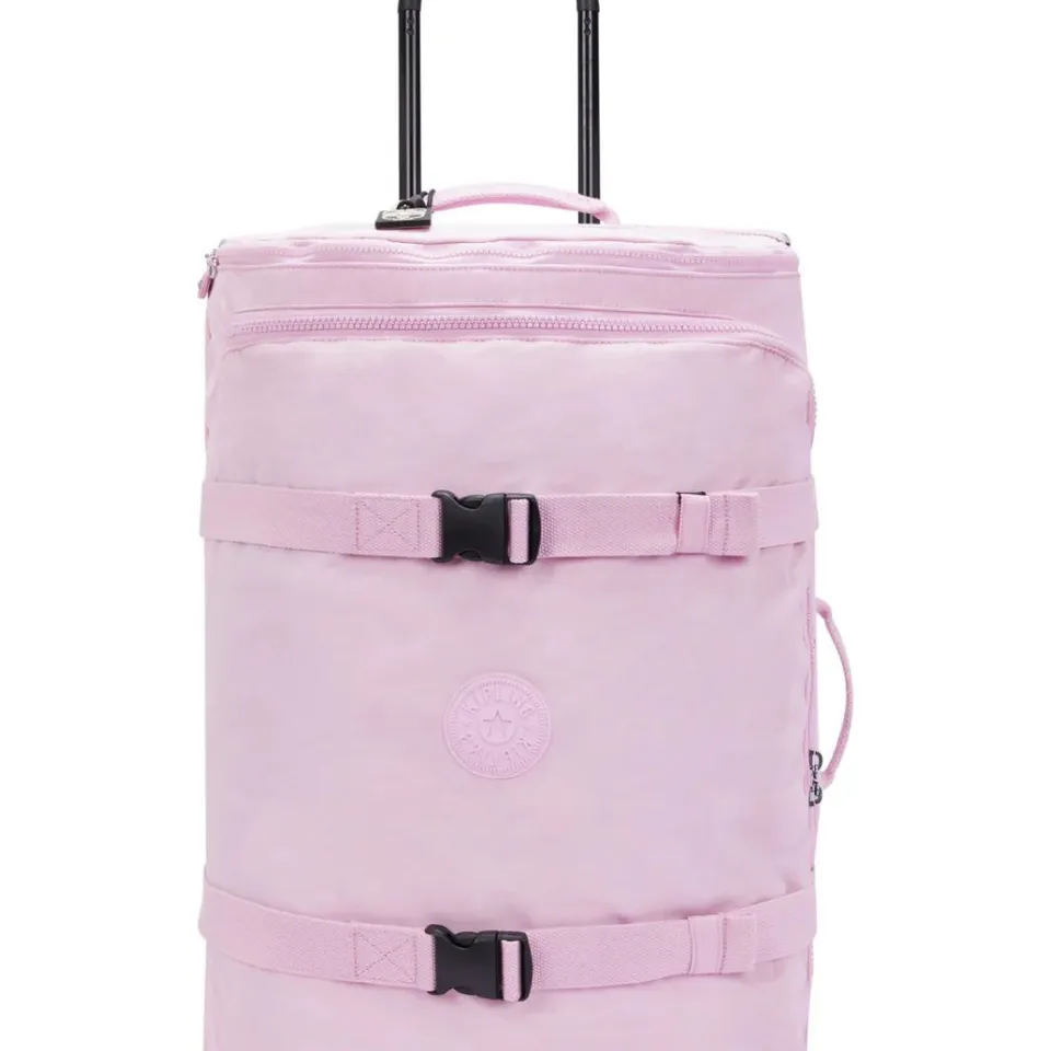 KIPLING AVIANNA S WHEELED HOLDALL - PINK