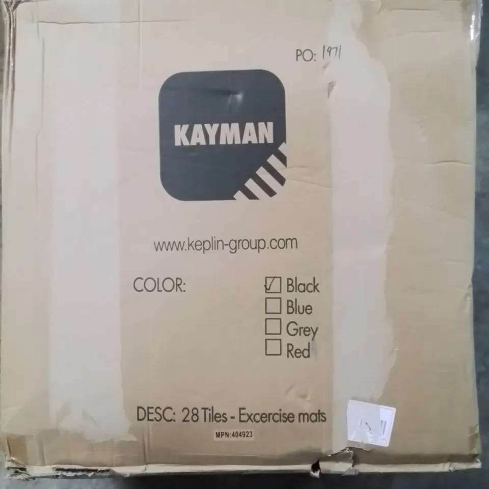 BOXED KAYMAN EXCERCISE MATS