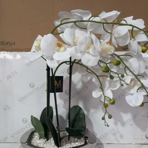 JM BY JULIEN MACDONALD 3 STEM REAL TOUCH FAUX ORCHID