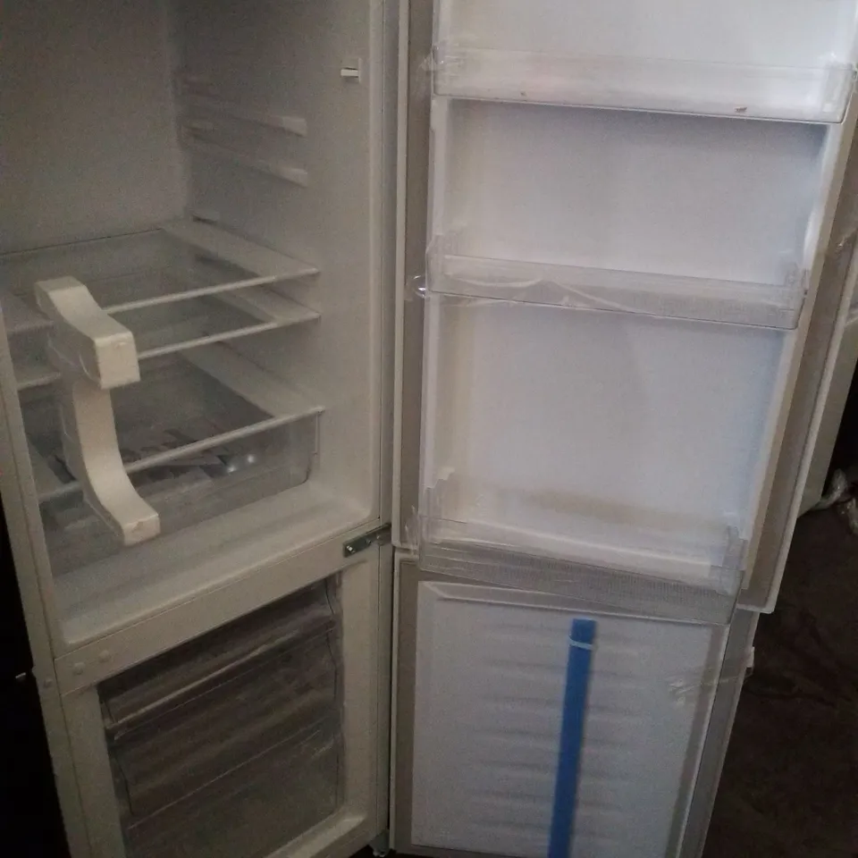 FRIDGEMASTER 50CM FREESTANDING 60/40 FRIDGE FREEZER IN WHITE MC50175A - UNPROCESSED RAW RETURN