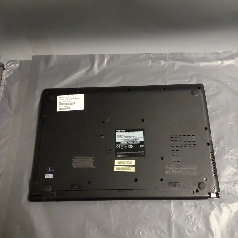 TOSHIBA SATELLITE PRO R50-B 15 INCH I3-4005U 1.70GHZ