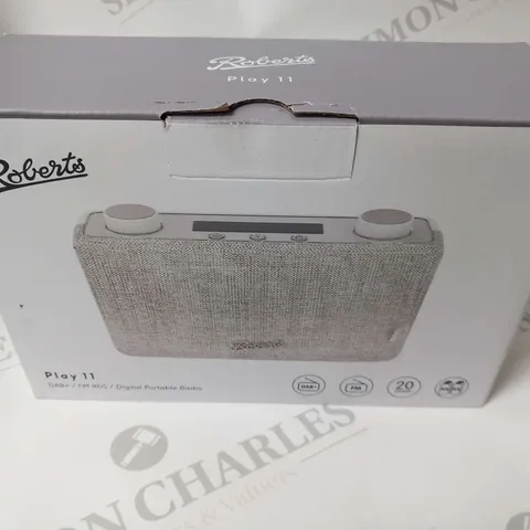 BOXED ROBERTS PLAY 11 DAB DIGITAL PORTABLE RADIO