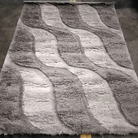 VIVA GREY RUG APPROXIMATELY 220X160CM
