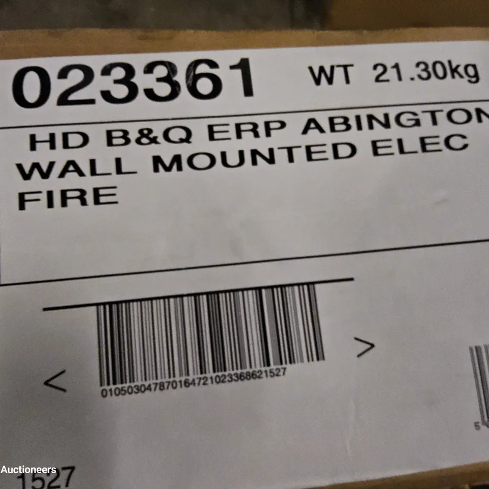 BOXED ABINGTON WALL MOUNTED ELECTRIC FIRE