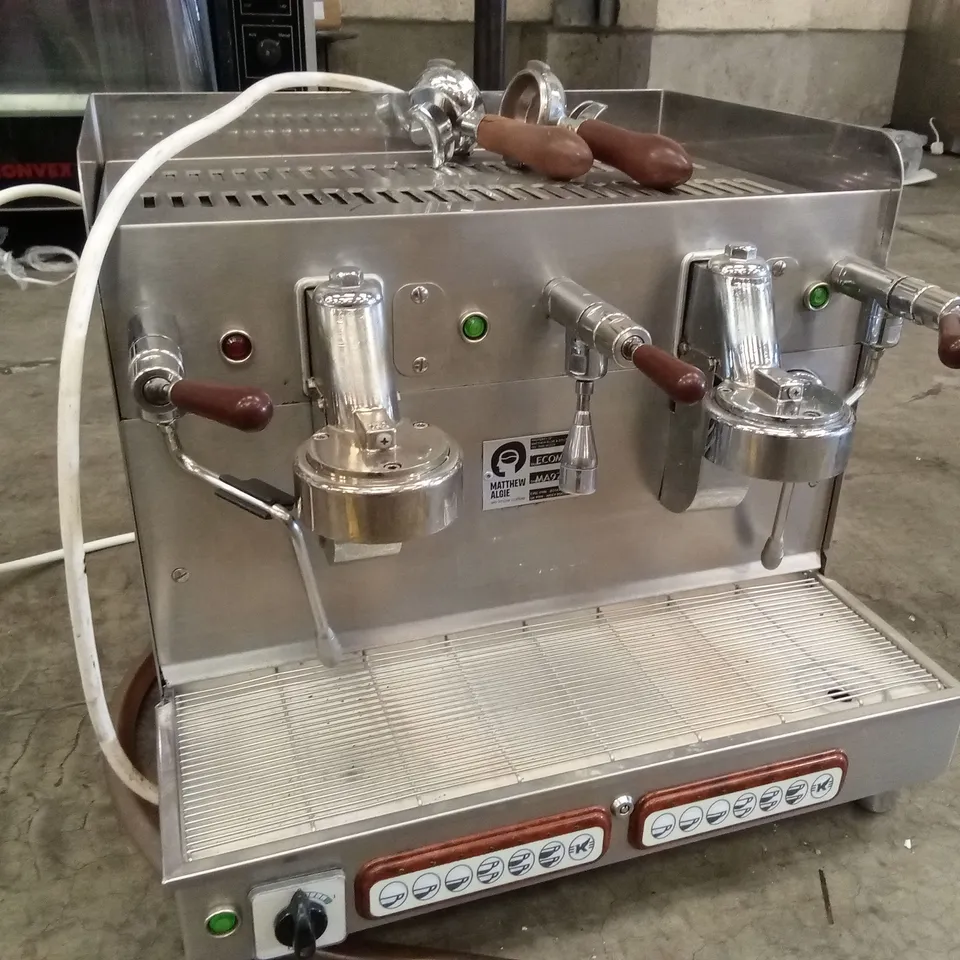 ELEKTRA ECOMP2 COMMERCIAL 2-GROUP COFFEE MACHINE