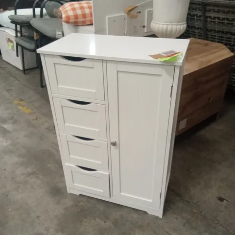 DESIGNER WHITE BATHROOM CABINET