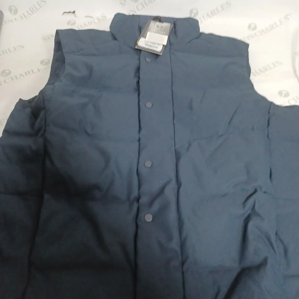 LULULEMON WUNDER PUFF VEST MID WARMTH IN NAVY - LARGE