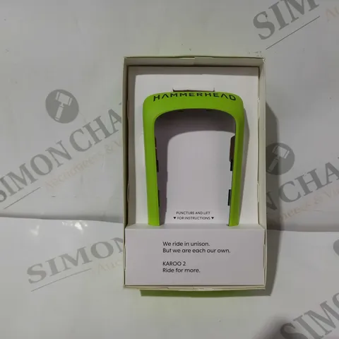 BOXED HAMMERHEAD KAROO 2 CUSTOM COLOUR COVER - LIME 