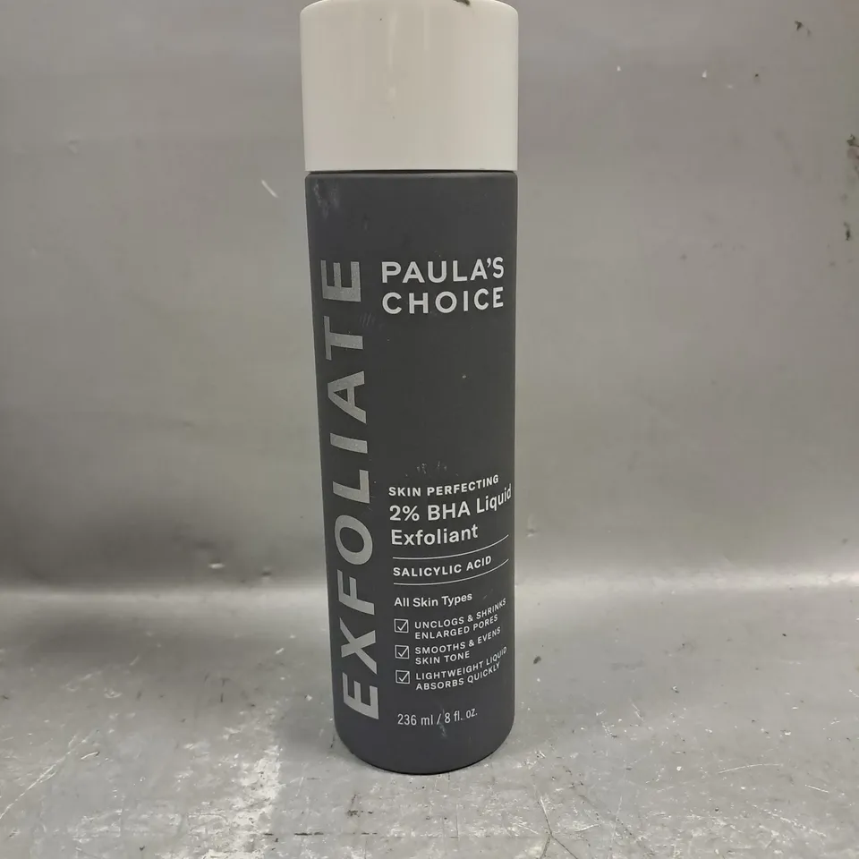 SEALED PAULA'S CHOICE SKINCARE 2% BHA LIQUID EXFOLIANT 236ML