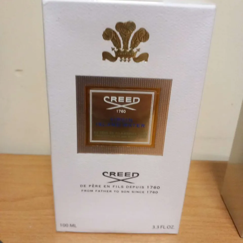 BOXED AND SEALED CREED 1760 VIRGIN ISLAND WATER 100ML