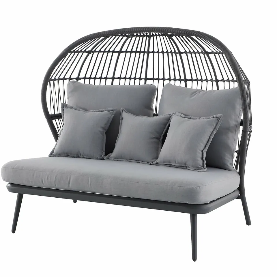 BOXED ROPE DAYBED