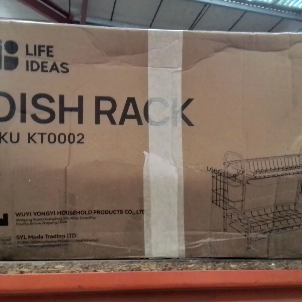 BOXED DISH RACK