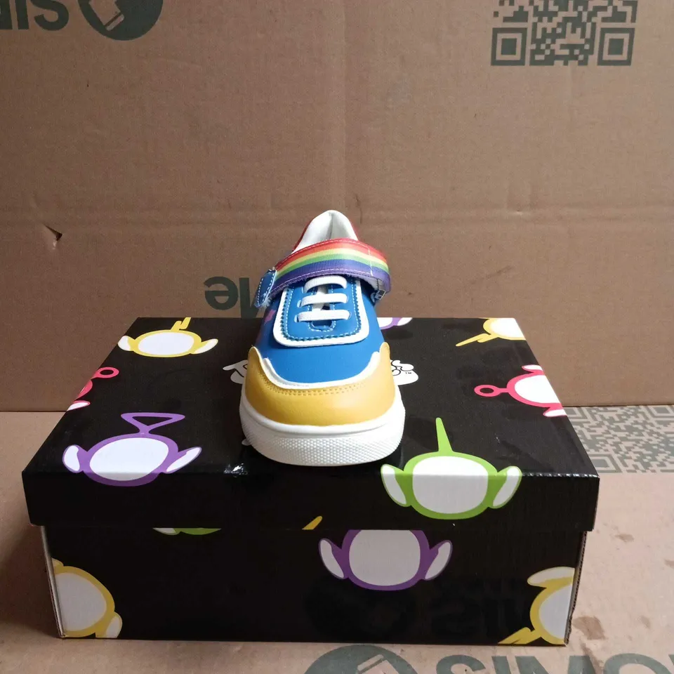 KOI KIDZ TELETUBBYLAND TRAINERS MULTI COLOURED SIZE 12