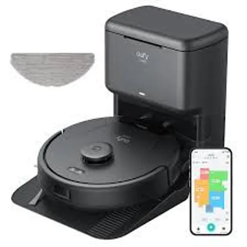BOXED EUFY ROBOVAC L60 SES HYBRID ROBOTIC VACUUM CLEANER WITH SELF EMPTY STATION