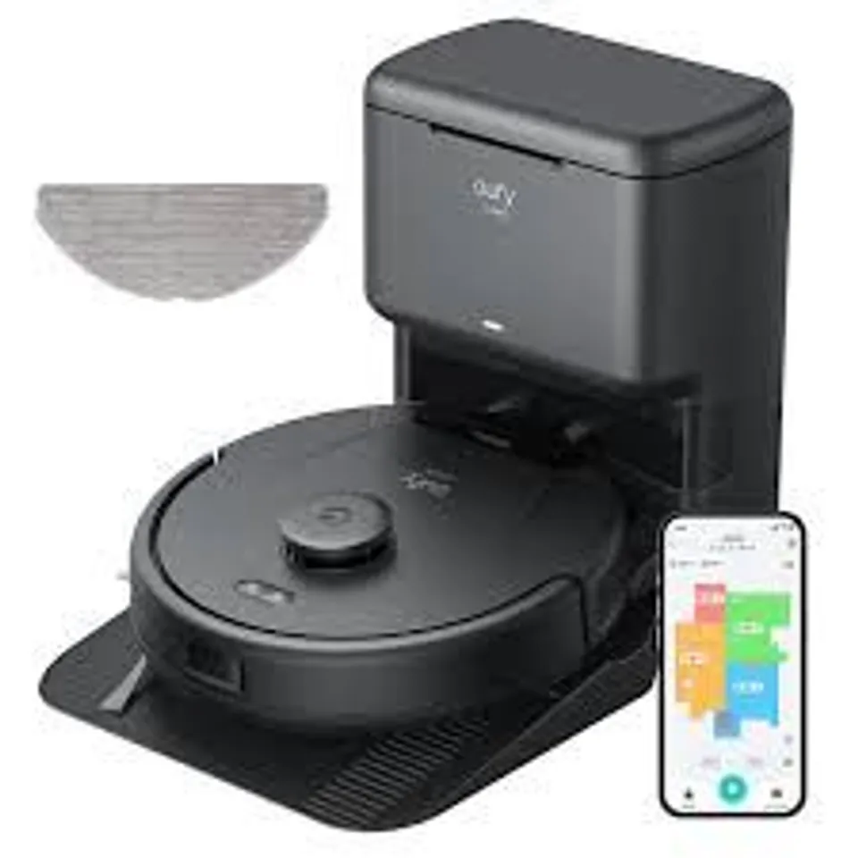 BOXED EUFY ROBOVAC L60 SES HYBRID ROBOTIC VACUUM CLEANER WITH SELF EMPTY STATION
