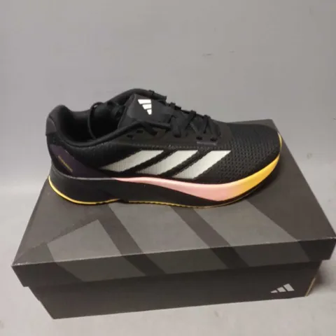 BOXED PAIR OF ADIDAS DURAMO TRAINERS - 5.5