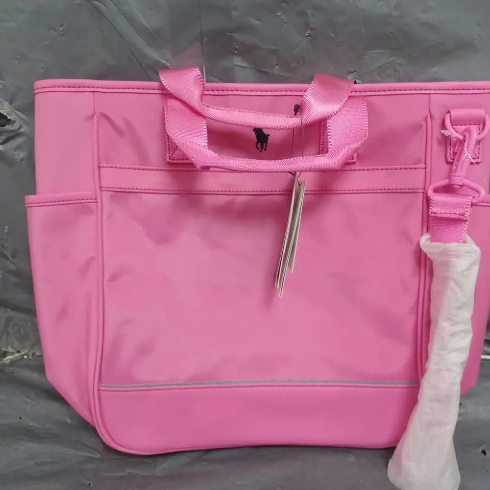 POLO RALPH LAUREN CARRY ALONG BAG IN PINK