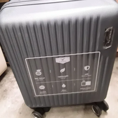 UNBOXED KEPLIN LUGG SMALL SIZE TRAVEL LUGGAGE WITH WHEELS GREY COLOUR 