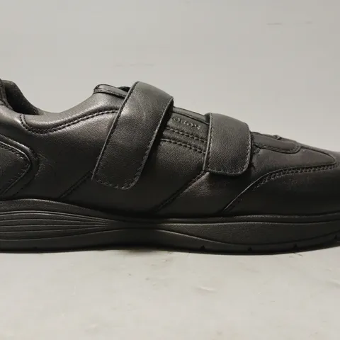BOXED PAIR OF GEOX U SPHERICA SHOES IN BLACK UK SIZE 10.5